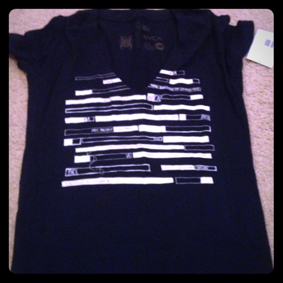 RVCA Tops - Brand new RVCA v-neck